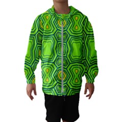 Abstract Pattern Geometric Backgrounds  Kids  Hooded Windbreaker by Eskimos