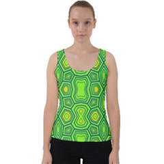 Abstract Pattern Geometric Backgrounds  Velvet Tank Top by Eskimos