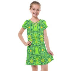 Abstract Pattern Geometric Backgrounds  Kids  Cross Web Dress by Eskimos