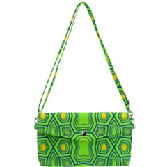 Abstract Pattern Geometric Backgrounds  Removable Strap Clutch Bag by Eskimos