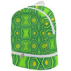 Abstract Pattern Geometric Backgrounds  Zip Bottom Backpack by Eskimos