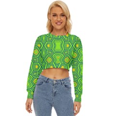 Abstract Pattern Geometric Backgrounds  Lightweight Long Sleeve Sweatshirt