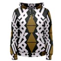 Abstract pattern geometric backgrounds  Women s Pullover Hoodie View1