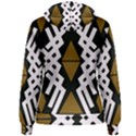 Abstract pattern geometric backgrounds  Women s Pullover Hoodie View2