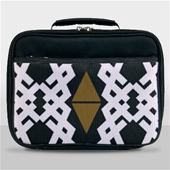 Abstract Pattern Geometric Backgrounds  Lunch Bag by Eskimos