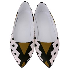 Abstract Pattern Geometric Backgrounds  Women s Low Heels by Eskimos