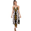 Abstract pattern geometric backgrounds  Halter Tie Back Dress  View1