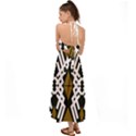 Abstract pattern geometric backgrounds  Halter Tie Back Dress  View2