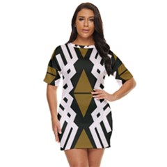 Abstract Pattern Geometric Backgrounds  Just Threw It On Dress