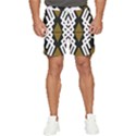 Abstract pattern geometric backgrounds  Men s Runner Shorts View1