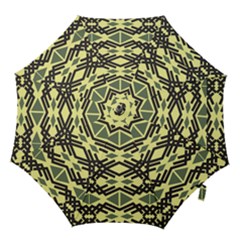 Abstract Pattern Geometric Backgrounds Hook Handle Umbrellas (medium) by Eskimos