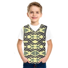 Abstract Pattern Geometric Backgrounds Kids  Basketball Tank Top by Eskimos