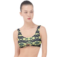 Abstract Pattern Geometric Backgrounds The Little Details Bikini Top by Eskimos