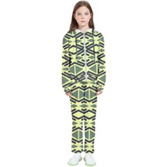 Abstract Pattern Geometric Backgrounds Kids  Tracksuit by Eskimos