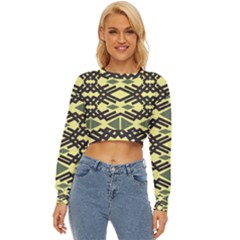 Abstract Pattern Geometric Backgrounds Lightweight Long Sleeve Sweatshirt