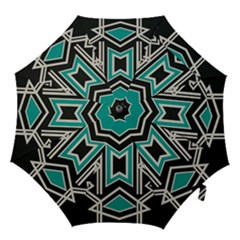 Abstract Pattern Geometric Backgrounds  Hook Handle Umbrellas (medium) by Eskimos