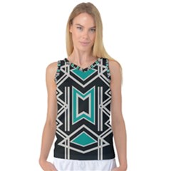 Abstract Pattern Geometric Backgrounds  Women s Basketball Tank Top by Eskimos