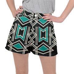 Abstract Pattern Geometric Backgrounds  Ripstop Shorts by Eskimos