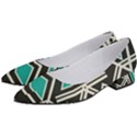 Abstract pattern geometric backgrounds  Women s Low Heels View2