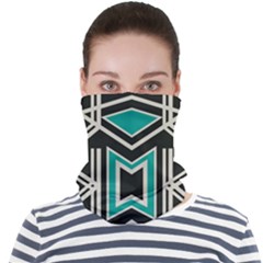 Abstract Pattern Geometric Backgrounds  Face Seamless Bandana (adult) by Eskimos