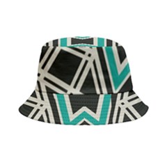 Abstract Pattern Geometric Backgrounds  Bucket Hat by Eskimos