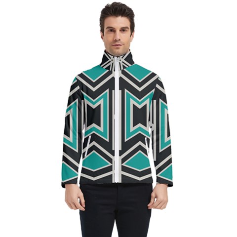 Abstract Pattern Geometric Backgrounds  Men s Bomber Jacket by Eskimos