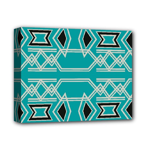 Abstract Pattern Geometric Backgrounds  Deluxe Canvas 14  X 11  (stretched) by Eskimos