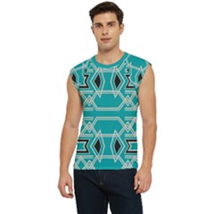 Abstract Pattern Geometric Backgrounds  Men s Raglan Cap Sleeve Tee by Eskimos