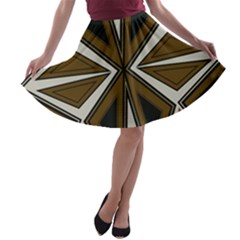 Sp 1589 A-line Skater Skirt by Eskimos