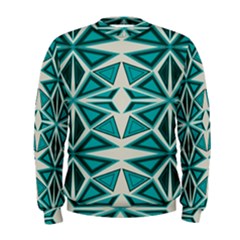 Abstract Pattern Geometric Backgrounds  Men s Sweatshirt