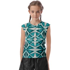 Abstract Pattern Geometric Backgrounds  Kids  Raglan Cap Sleeve Tee by Eskimos