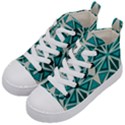 Abstract pattern geometric backgrounds  Kids  Mid-Top Canvas Sneakers View2