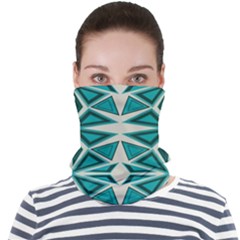 Abstract Pattern Geometric Backgrounds  Face Seamless Bandana (adult) by Eskimos