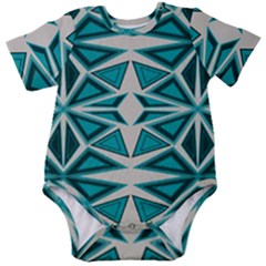 Abstract Pattern Geometric Backgrounds  Baby Short Sleeve Onesie Bodysuit