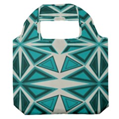 Abstract Pattern Geometric Backgrounds  Premium Foldable Grocery Recycle Bag by Eskimos