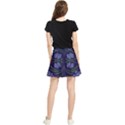 Folk flowers print Floral pattern Ethnic art Waistband Skirt View2