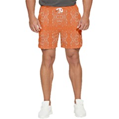 Folk Flowers Print Floral Pattern Ethnic Art Men s Runner Shorts by Eskimos