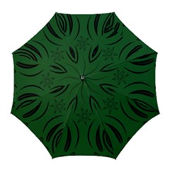 Folk Flowers Print Floral Pattern Ethnic Art Golf Umbrellas by Eskimos