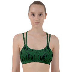 Folk Flowers Print Floral Pattern Ethnic Art Line Them Up Sports Bra by Eskimos