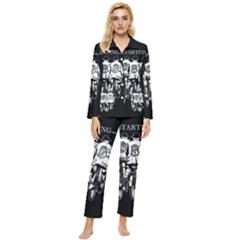 Whatsapp Image 2022-06-26 At 18 52 26 Womens  Long Sleeve Velvet Pocket Pajamas Set by nate14shop