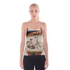 Simplex Bike 001 Design By Trijava Spaghetti Strap Top by nate14shop