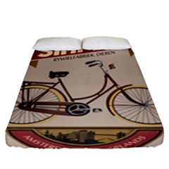 Simplex Bike 001 Design By Trijava Fitted Sheet (queen Size) by nate14shop