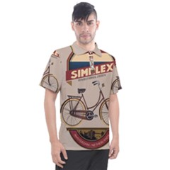 Simplex Bike 001 Design By Trijava Men s Polo Tee