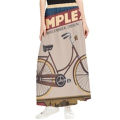 Simplex Bike 001 Design By Trijava Maxi Chiffon Skirt by nate14shop