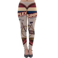 Simplex Bike 001 Design By Trijava Lightweight Velour Leggings by nate14shop