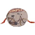 Simplex Bike 001 design by trijava Drawstring Bucket Bag View3