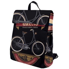 Gruno Bike 002 By Trijava Printing Flap Top Backpack by nate14shop