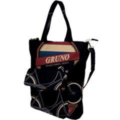 Gruno Bike 002 By Trijava Printing Shoulder Tote Bag by nate14shop