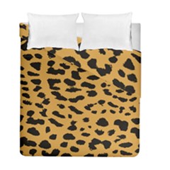 Animal Print - Leopard Jaguar Dots Duvet Cover Double Side (full/ Double Size) by ConteMonfrey