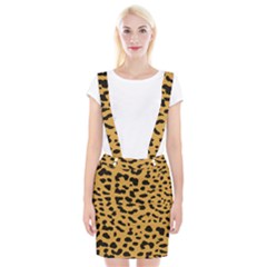 Animal Print - Leopard Jaguar Dots Braces Suspender Skirt by ConteMonfrey